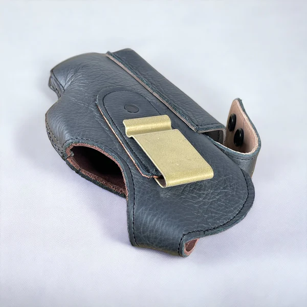 Pistol Holster Leather With Magzine